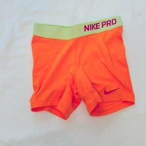 Nike bike shorts girls size M